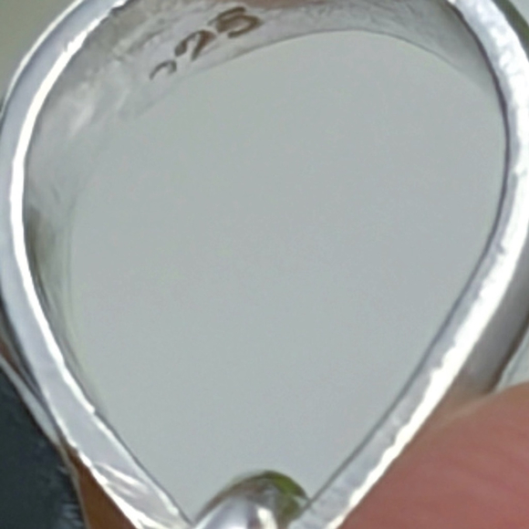 Large Pure Sterling Silver 925 Rainbow Moonstone Pendant Necklace Boho New - Picture 9 of 10